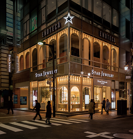 STAR JEWELRY the shop GINZA